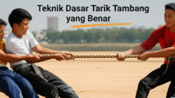 Teknik Dasar Tarik Tambang yang Benar