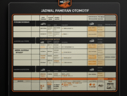Jadwal pameran otomotif
