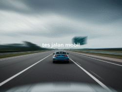 Tes jalan mobil