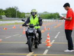 Tes jalan motor