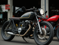 Gaya Perubahan Motor Retro di Golongan Anak Belia