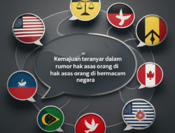 Kemajuan teranyar dalam rumor hak asas orang di bermacam negara