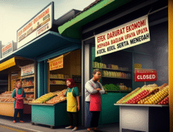 Efek darurat ekonomi  kepada bagian upaya kecil serta menengah