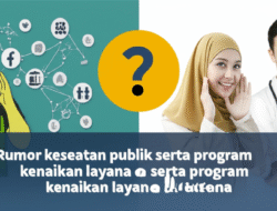 Rumor kesehatan publik serta program kenaikan layanan kesehatan