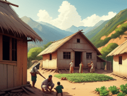 Usaha pengentasan kekurangan di daerah-daerah terasing