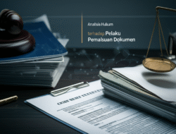 Analisis Hukum terhadap Pelaku Pemalsuan Dokumen