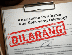 Keabsahan Perubahan Apa Saja yang Dilarang?
