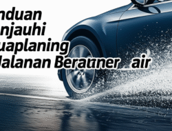 Panduan Menjauhi Aquaplaning di Jalanan Berair