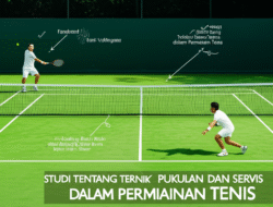 Studi Tentang Teknik Pukulan dan Servis dalam Permainan Tenis